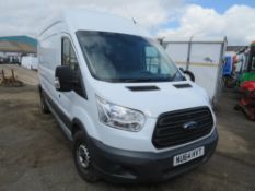 64 reg FORD TRANSIT 100 T350 HIGH ROOF, 1ST REG 09/14, TEST 11/21, 112699M WARRANTED, V5 HERE, 1