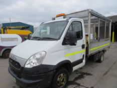 63 reg IVECO DAILY 35C13 CAGED TIPPER (RUNS & DRIVES BUT IN LIMP MODE) (DIRECT COUNCIL) 1ST REG 12/