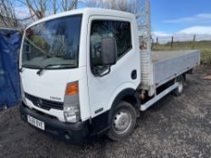 60 reg NISSAN CABSTAR 35.13 S/C MWB (LOCATION BLACKBURN) 1ST REG 09/10, TEST 03/22, 174887M, V5 HERE