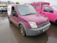 08 reg FORD TRANSIT CONNECT T200 L75 (NON RUNNER) (DIRECT COUNCIL) 1ST REG 03/08, 85238M, V5 MAY