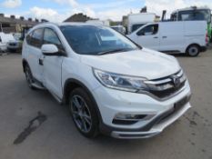 65 reg HONDA CR-V EX I-DTEC AUTO (ON VCAR CAT S) (DIRECT COUNCIL) 1ST REG 10/15, 24571M, V5 HERE,