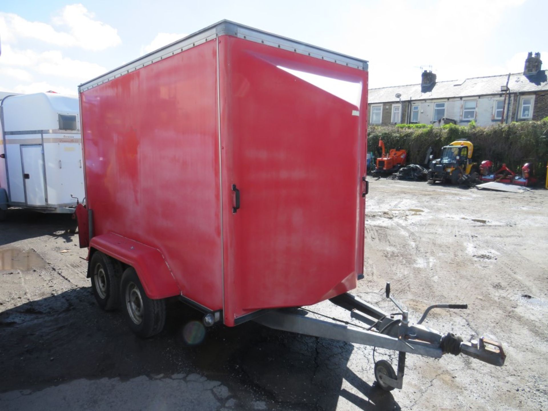 BOX TRAILER (DIRECT GTR M/C FIRE) [+ VAT]