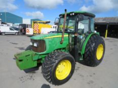 58 reg JOHN DEERE 5515 TRACTOR (DIRECT COUNCIL) 1ST REG 10/08, 4462 HOURS, V5 HERE, 1 OWNER FROM NEW