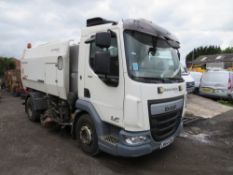 64 reg DAF LF180 FA SCARAB MERLIN ROAD SWEEPER (DIRECT COUNCIL) 1ST REG 10/14, TEST 10/21,