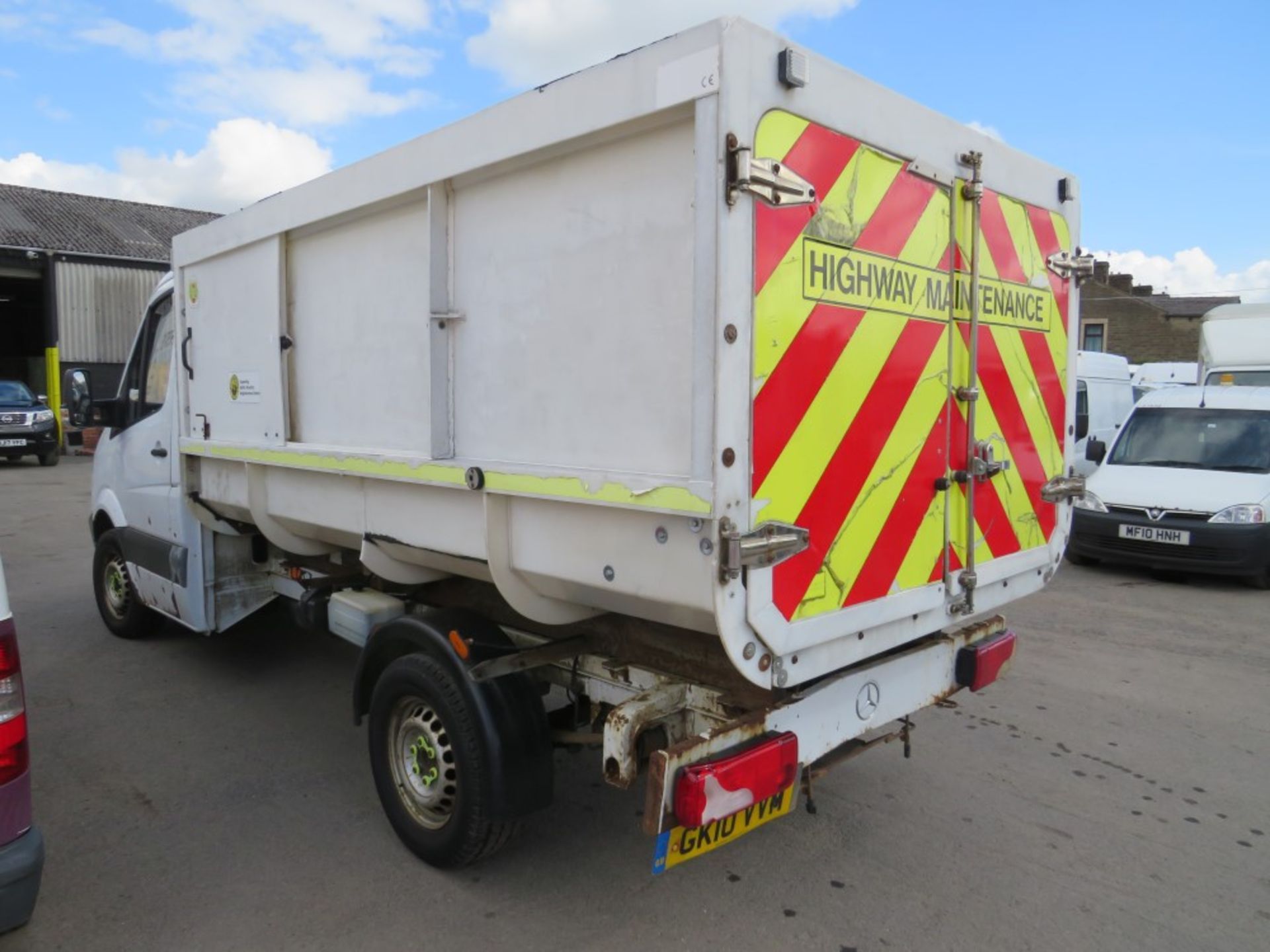 10 reg MERCEDES SPRINTER 313 CDI TIPPER, 1ST REG 06/10, TEST 12/21, 240720M, V5 HERE, 1 FORMER - Image 3 of 7