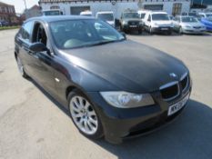 08 reg BMW 318i SE, 1ST REG 03/08, TEST 10/21, 156885M, V5 HERE, 3 FORMER KEEPERS [NO VAT]