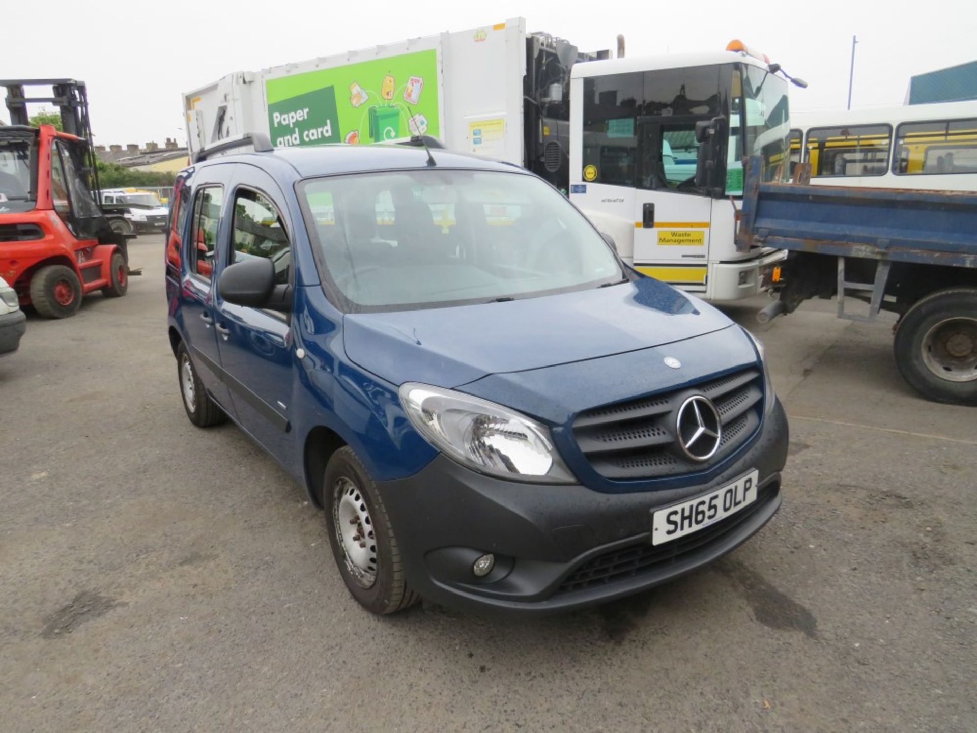 65 reg MERCEDES CITAN 109 CDI TRAVELINER, 1ST REG 10/15, TEST 04/22, 125025M, V5 HERE, 1 FORMER