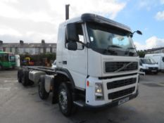 57 reg VOLVO FM400 CHASSIS CAB (DIRECT UNITED UTILITIES WATER) 1ST REG 11/07, TEST 10/21,