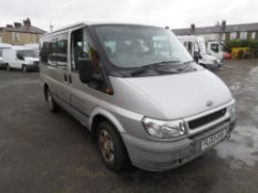 03 reg FORD TRANSIT TOURNEO MINIBUS (DIRECT COUNCIL) 1ST REG 03/03, 82965M, V5 HERE, 4 FORMER