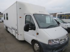 53 reg CITROEN RELAY 1800 TD HDI MOBILE WELFARE UNIT (DIRECT UNITED UTILITIES WATER) C/W TOILET,