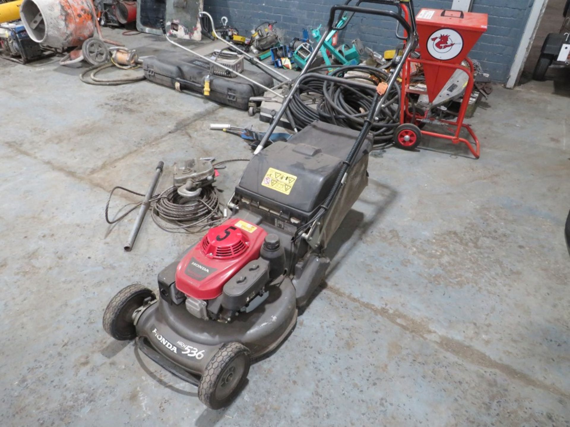 HONDA PRO HRH536 QXE 21" ROTARY MOWER (DIRECT COUNCIL) [+ VAT]