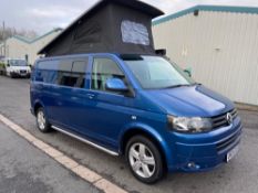 14 reg VW TRANSPORTER T32 180 4MOTION 4WD, HIGHLINE CAMPER VAN (LOCATION NELSON) 105000M