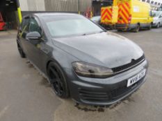 16 reg VW GOLF GTD S-A, 1ST REG 03/16, TEST 04/22, 203693M, V5 HERE, 1 FORMER KEEPER [NO VAT]