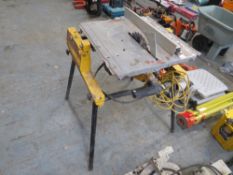 DEWALT 110V FLIP OVER SAW [NOVAT]