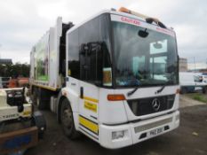 12 reg MERCEDES ECONIC 2629 REFUSE WAGON (DIRECT COUNCIL) 1ST REG 04/12, TEST 03/22, 98576KM, V5