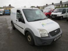 10 reg FORD TRANSIT CONNECT 75 T200 (DIRECT COUNCIL) 1ST REG 04/10, 49661M, V5 HERE, 1 OWNER FROM