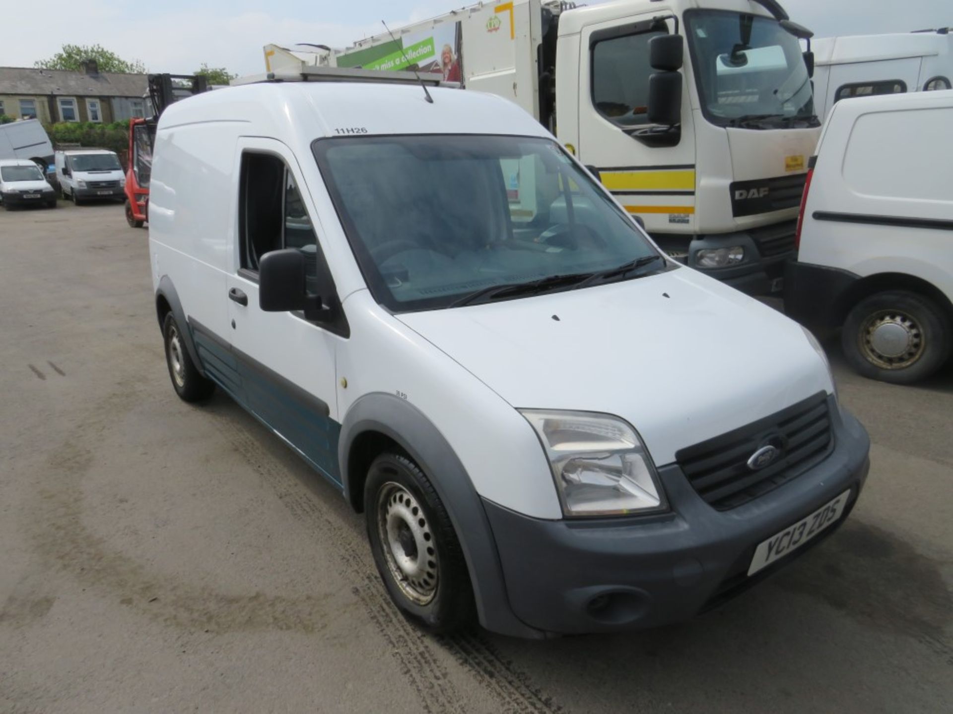 13 reg FORD TRANSIT CONNECT (DIRECT UNITED UTILITIES WATER) 1ST REG 05/13, TEST 07/21, [+ VAT]