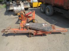 TRACTOR MOUNTED POST KNOCKER [NO VAT]