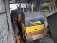 BOMAG SIT ON ROLLER (LOCATION BLACKBURN) (RING FOR COLLECTION DETAILS) [NO VAT]