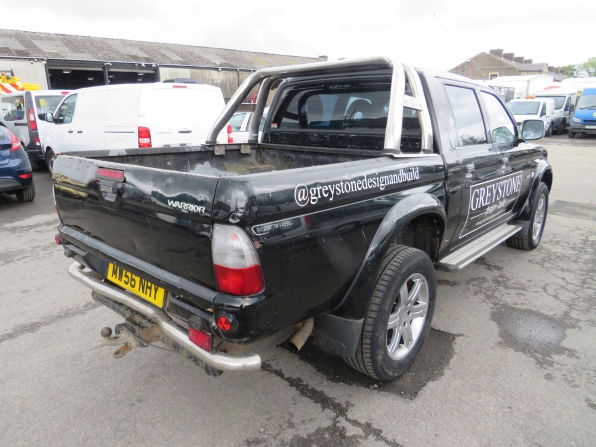 56 reg MITSUBISHI L200 ANIMAL LWB 4WD PICKUP, 1ST REG 01/07, TEST 03/22, 184973M, V5 HERE, 1 - Image 4 of 6