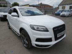 60 reg AUDI Q7, 1ST REG 10/10, TEST 03/22, 130775M, NO V5 [NO VAT]