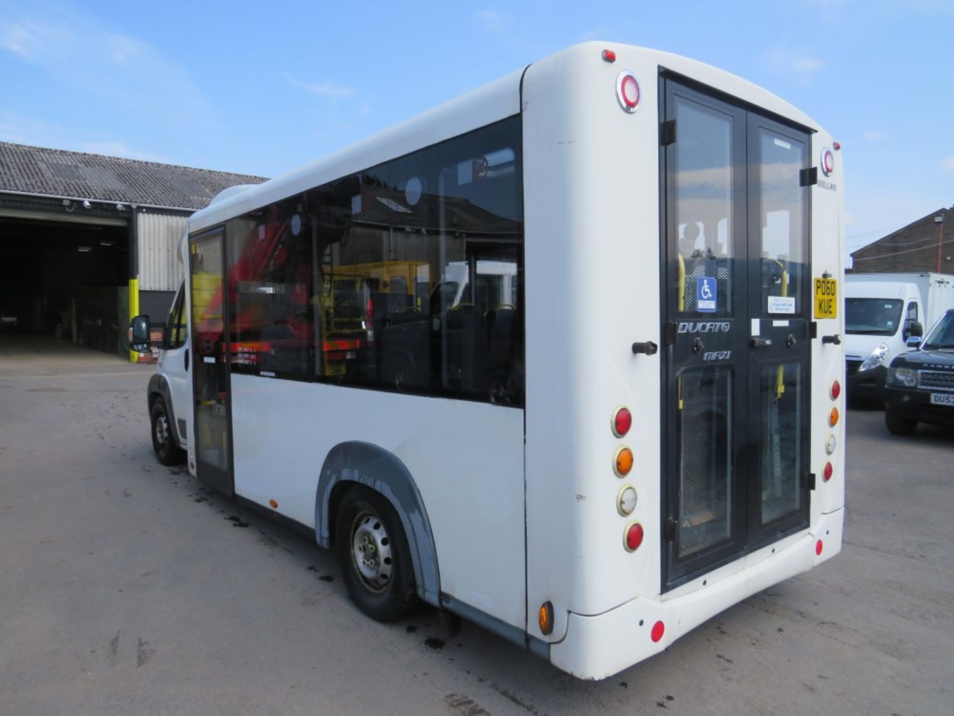 60 reg FIAT DUCATO TWIN AXLE MINIBUS (DIRECT COUNCIL) 1ST REG 02/11, TEST 03/22, 131711M, V5 - Image 3 of 7