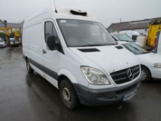 58 reg MERCEDES SPRINTER 311 CDI MWB FRIDGE VAN, 1ST REG 11/08, TEST 11/21, 192307M WARRANTED, V5