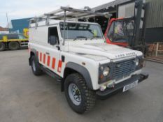 10 reg LAND ROVER DEFENDER 110 HARD TOP, 1ST REG 05/10, TEST 09/21, 82560M INCORRECT, V5 HERE, 1