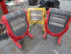 3 HEATERS [NO VAT]