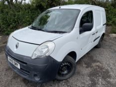 10 reg RENAULT KANGOO 1.5 DIESEL VAN (LOCATION BLACKBURN) 1ST REG 04/10, 211258M, NO V5, RUNS &