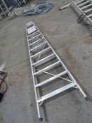 8" 10 TREAD ALUM STEP LADDER (DIRECT GAP) [+ VAT]