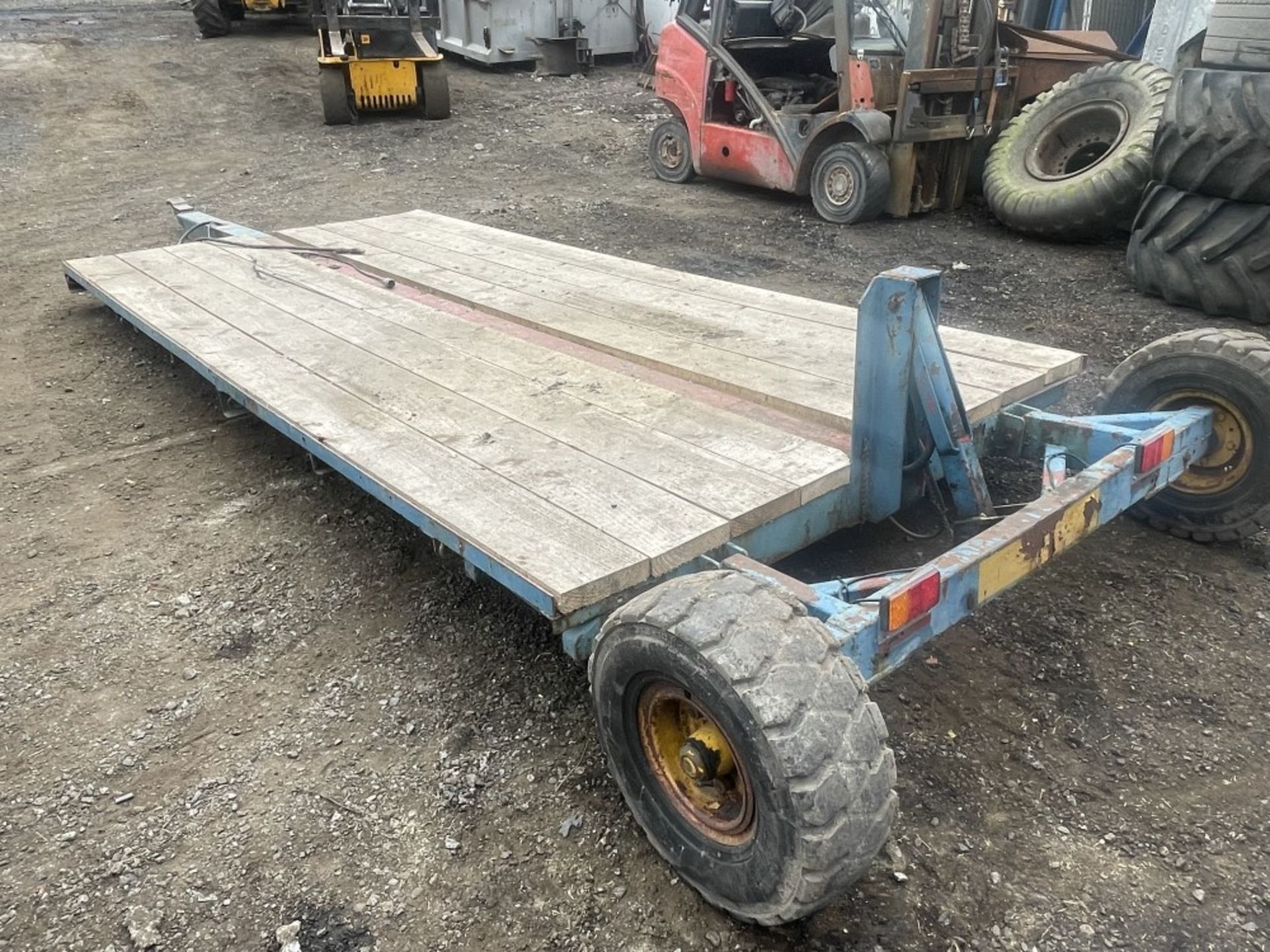 PLANT TRAILER (LOCATION BLACKBURN) NEW DECK & LIGHTS (RING FOR COLLECTION DETAILS) [NO VAT] - Image 2 of 2