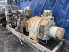 DORMAN DIESEL GENERATOR (LOCATION BLACKBURN) STARTS & HAS POWER OUTPUT (RING FOR COLLECTION DETAILS)