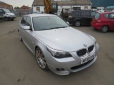 59 reg BMW 520D M SPORT AUTO, 1ST REG 2009, TEST 01/22, 137295M, PART V5 - GREEN SLIP ONLY [NO VAT]