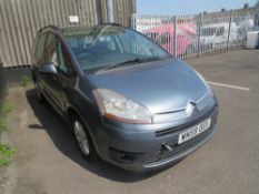 59 reg CITROEN C4 GRAND PICASSO VTR+ HDI S-A (NON RUNNER) 1ST REG 10/09, TEST 09/21, 83869M NOT