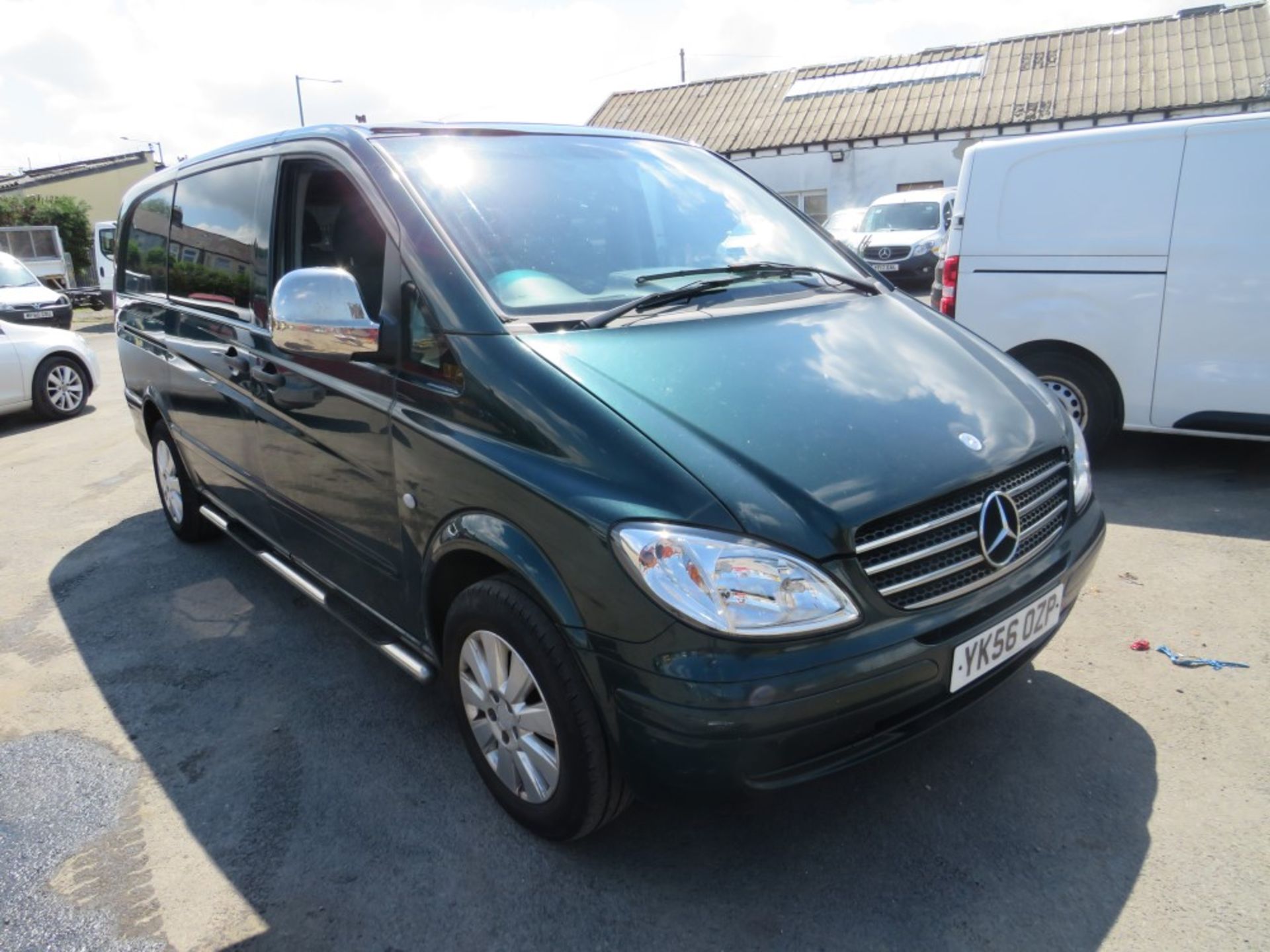 56 reg MERCEDES VITO 111 CDI LONG, 321099M NOT WARRANTED, V5 HERE, 2 FORMER KEEPERS [NO VAT]