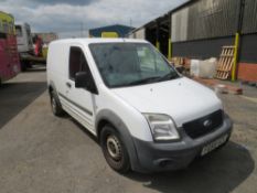 59 reg FORD TRANSIT CONNECT 90 T200 (DIRECT COUNCIL) 1ST REG 10/09, TEST 11/21, 116699M, V5 HERE,