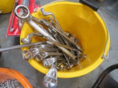 BUCKET OF SPANNERS & SOCKETS [+ VAT]