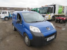 64 reg PEUGEOT BIPPER S HDI, 1ST REG 09/14, TEST 05/22, 183098M NOT WARRANTED, V5 HERE, [+VAT]