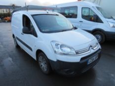 64 reg CITROEN BERLINGO 625 ENTERPRISE HDI (ON VCAR CAT N) 1ST REG 01/15, TEST 08/21, 156946M, V5