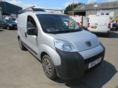 16 reg PEUGEOT BIPPER, 1ST REG 05/16, TEST 06/22, 138995M NOT WARRANTED, 2 FORMER KEEPERS [NO VAT]