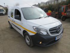 17 reg MERCEDES CITAN 109 CDI COMBI VAN, 1ST REG 04/17, 200659M, PART V5 - GREEN SLIP ONLY [NO VAT]