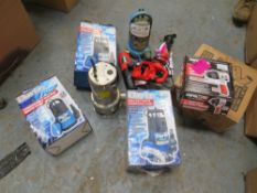 IMPACT WRENCH, DUCT, 5 x PUMPS, 2 x RECIPROCATING SAWS [+ VAT]