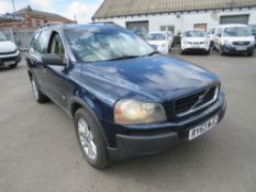 53 reg VOLVO XC90, 1ST REG 12/03, TEST 05/22, 132822M NOT WARRANTED, V5 HERE, 3 FORMER KEEPERS [NO