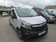 65 reg VAUXHALL VIVARO CDTI, 1ST REG 11/15, TEST 11/21, 109996M WARRANTED, V5 HERE, 2 FORMER KEEPERS