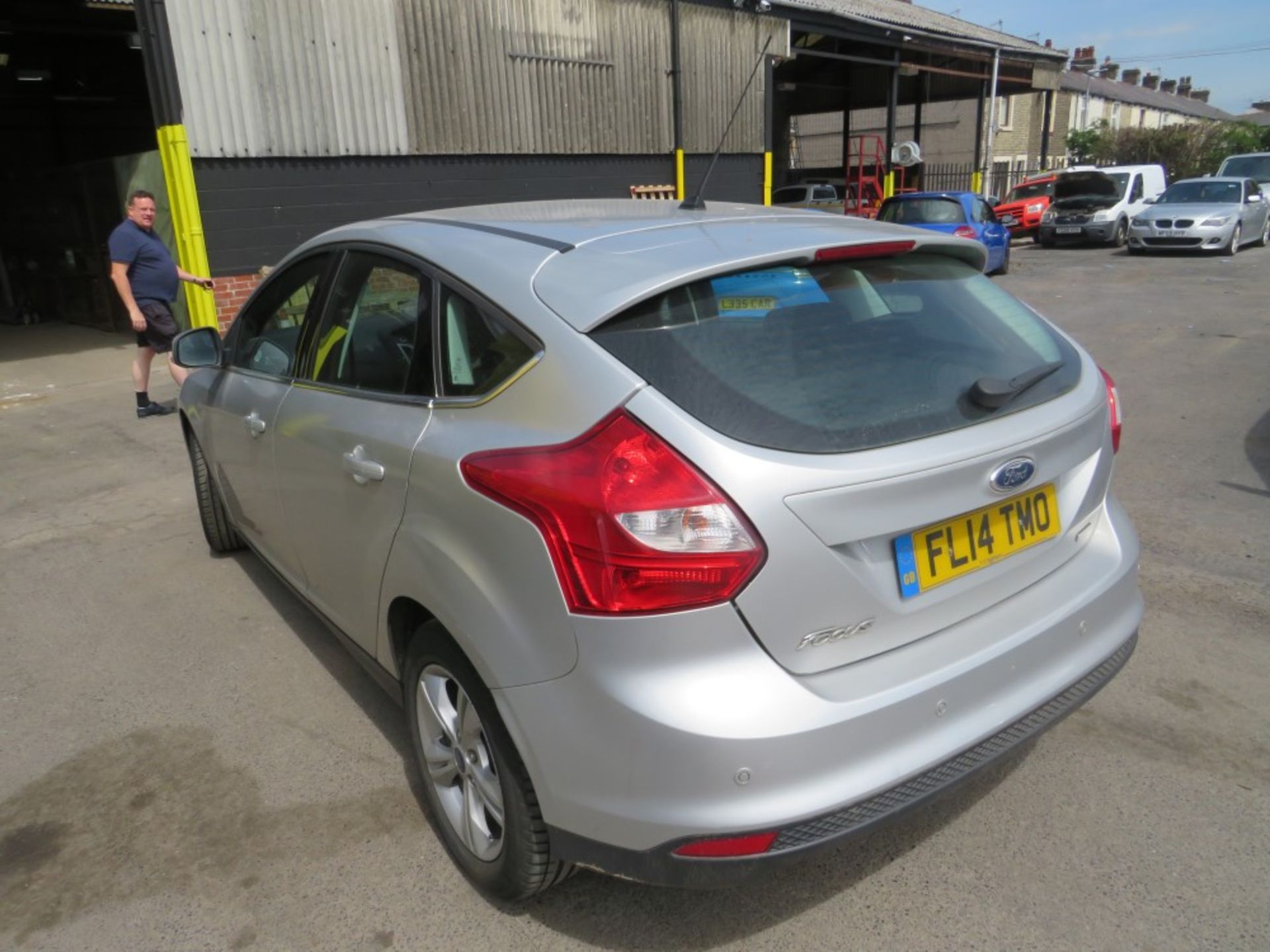 14 reg FORD FOCUS ZETEC TURBO HATCHBACK (DIRECT COUNCIL) 1ST REG 03/14, TEST 11/21, 87383M, V5 HERE, - Image 3 of 6