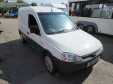 11 reg VAUXHALL COMBO 2000 CDTI (DIRECT UNITED UTILITIES WATER) 1ST REG 04/11, TEST 03/22, [+ VAT]