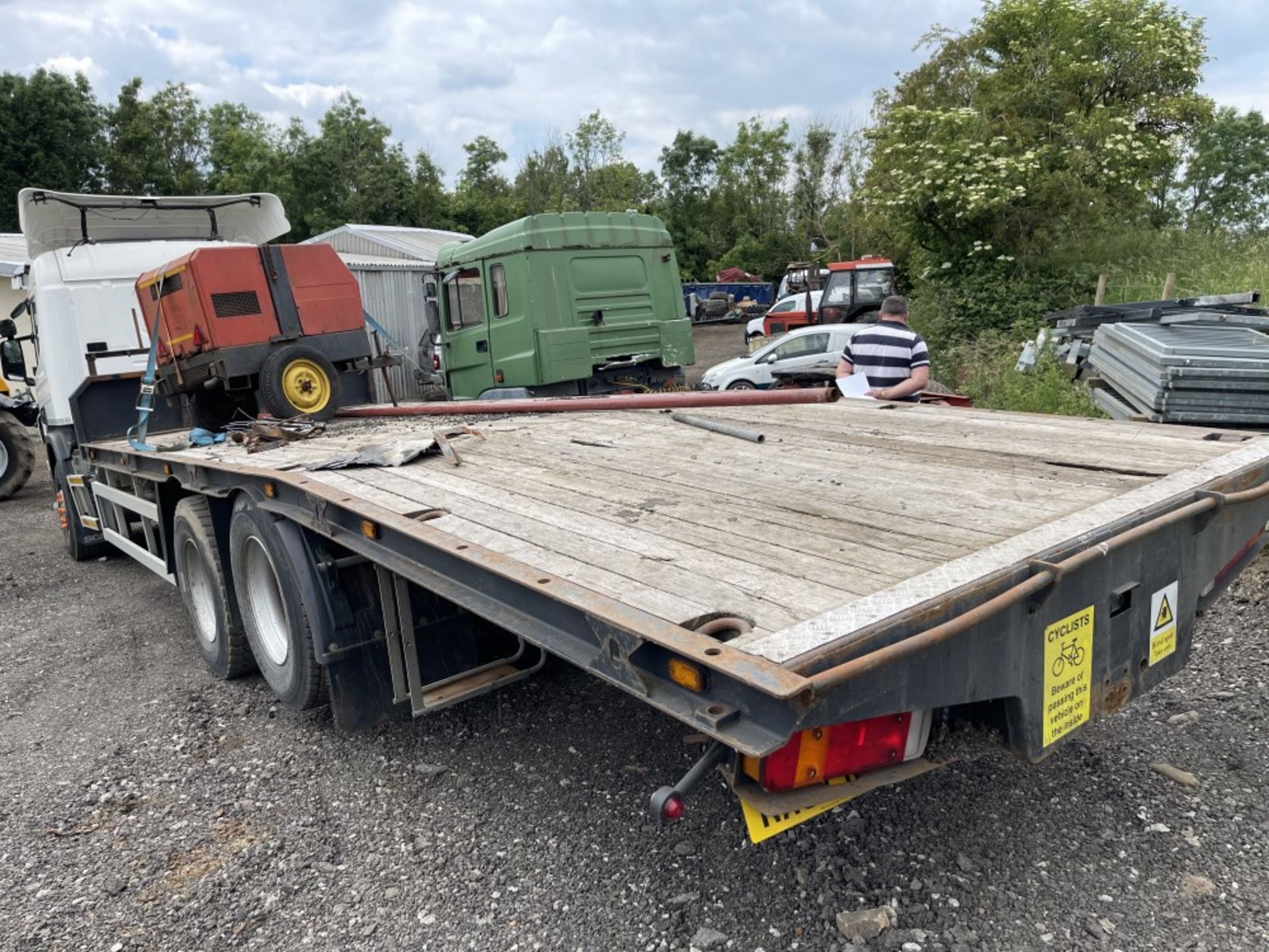 57 reg SCANIA BEAVER TAIL PLANT WAGON (LOCATION BLACKBURN) 1ST REG 11/07, 907630KM, V5 HERE (RING - Image 4 of 5