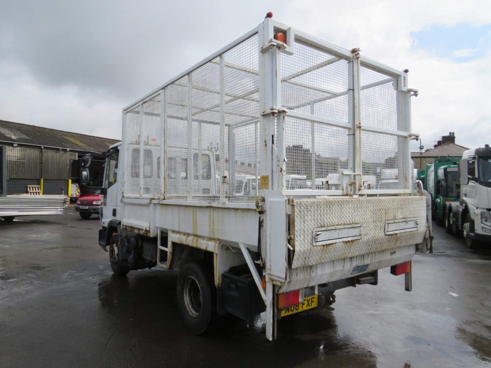 08 reg IVECO EURO CARGO ML75E16 CAGED TIPPER (DIRECT COUNCIL) 1ST REG 08/08, TEST 11/21, 126074KM, - Image 3 of 6