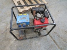 YANMAR 6KVA DIESEL GENERATOR [+ VAT]